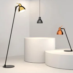 Rotaliana pöytävalaisin Luxy T0 Glam, musta/kupari, 52 cm