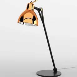 Rotaliana pöytävalaisin Luxy T0 Glam, musta/kupari, 52 cm