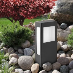 Ruostumaton teräs Aqua Paulo -pollarivalaisin, 2G11-LED