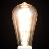 Rustiikki LED-lamppu E27 ST64 4W amber 2200K him.