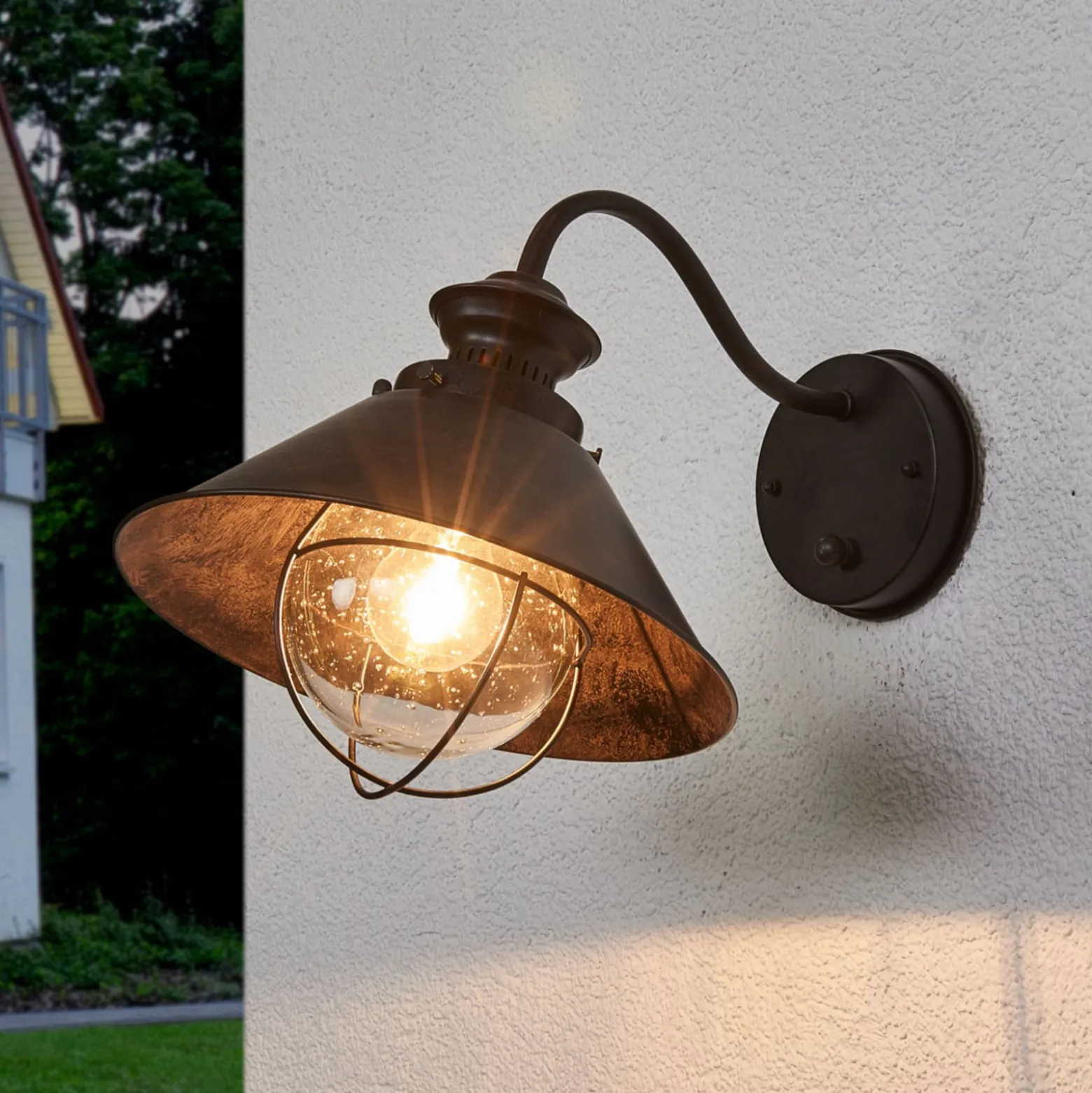 Rustiikkinen Nautica-ulkoseinävalaisin