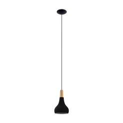 Sabinar-riippuvalaisin, 1-valo, musta, Ø 18 cm