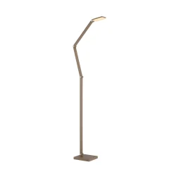 SAMSKY-LED-lattiavalo, pronssi, korkeus 161 cm, metallinen kosketushimmennin