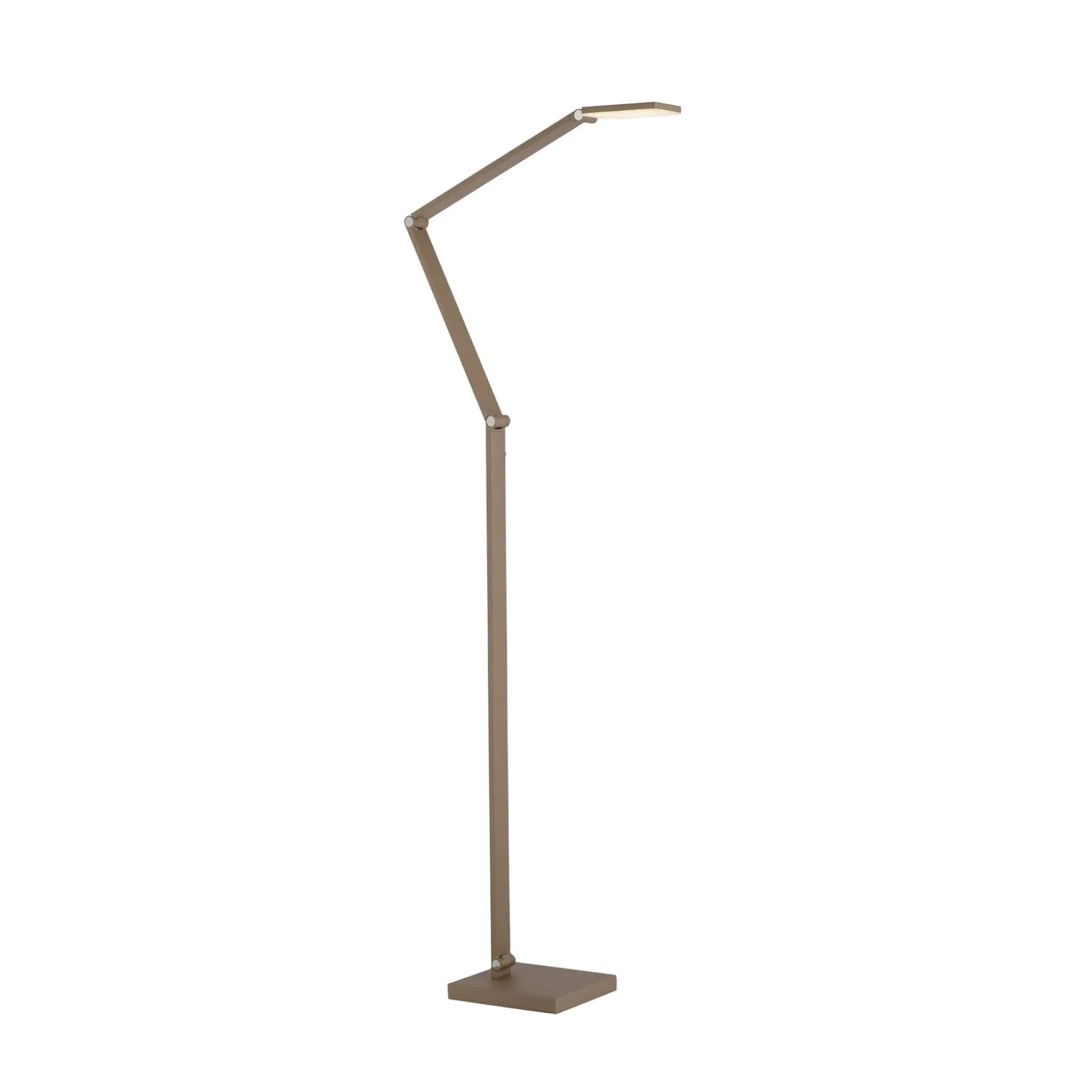 SAMSKY-LED-lattiavalo, pronssi, korkeus 161 cm, metallinen kosketushimmennin