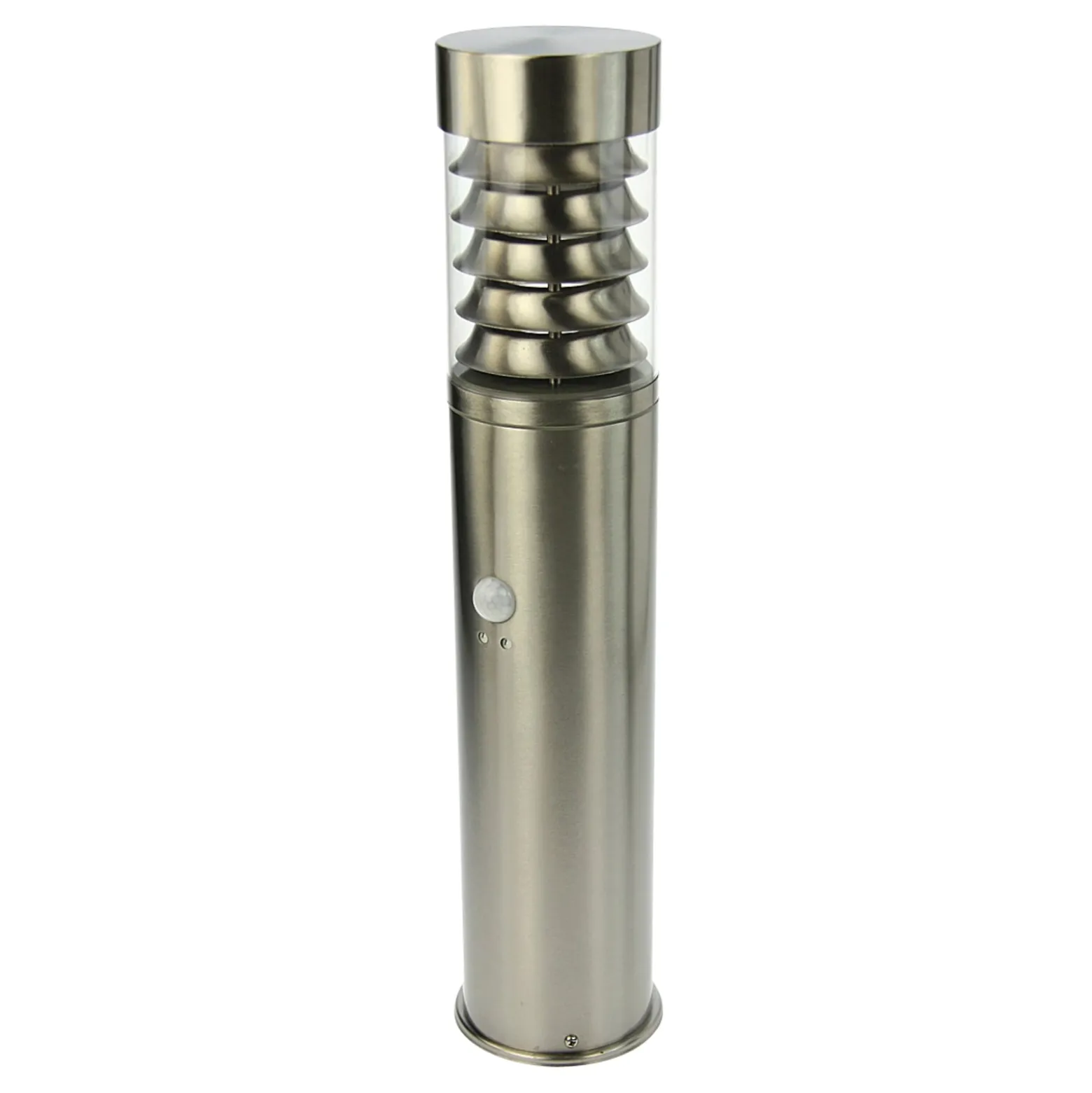 Saturn-pollarivalaisin, ruostumaton teräs, korkeus 50 cm