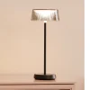 Schöner Wohnen LED-akku-pöytävalaisin Torre, IP44, himmennin
