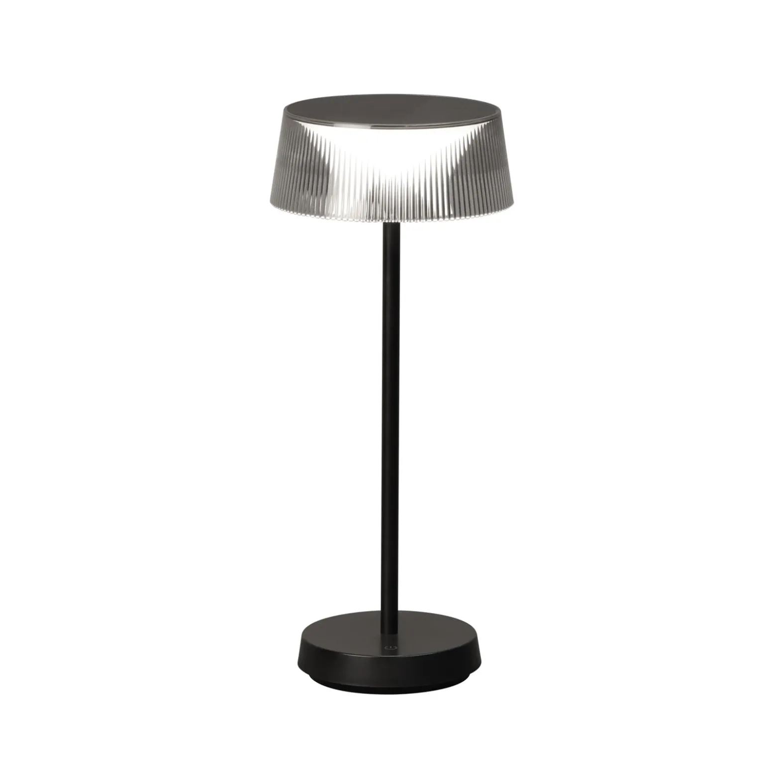 Schöner Wohnen LED-akku-pöytävalaisin Torre, IP44, himmennin