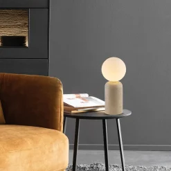 Schöner Wohnen pöytävalaisin Traventa, beige/valkoinen, G9