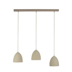 Schöner Wohnen Traventa-riippuvalo, 3-lamppuinen, beige, E27