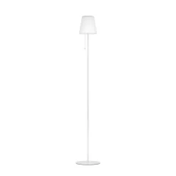 Scordiano-L aurinko-LED-terassivalaisin, valkoinen, korkeus 120 cm