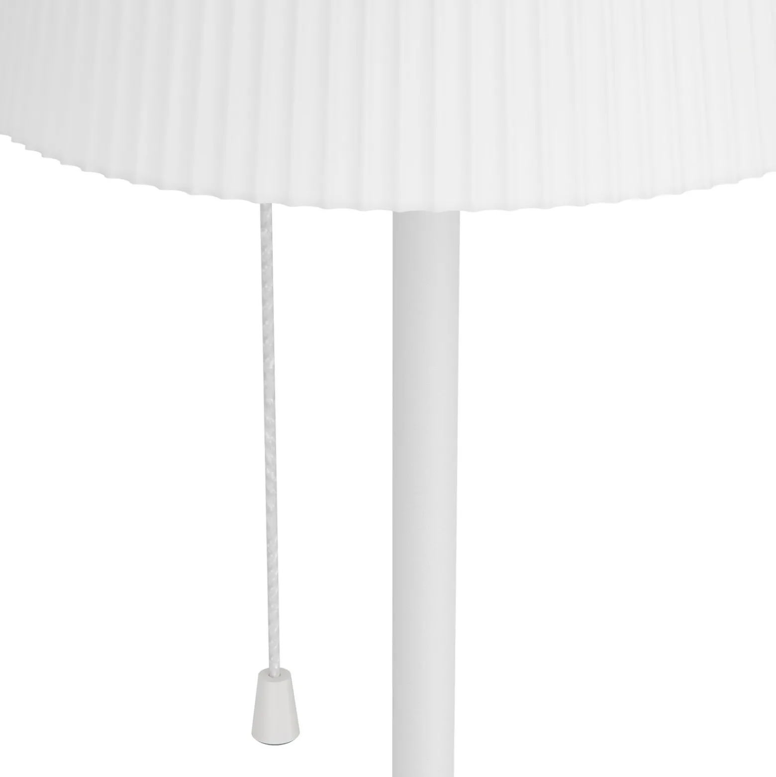 Scordiano-L aurinko-LED-terassivalaisin, valkoinen, korkeus 120 cm