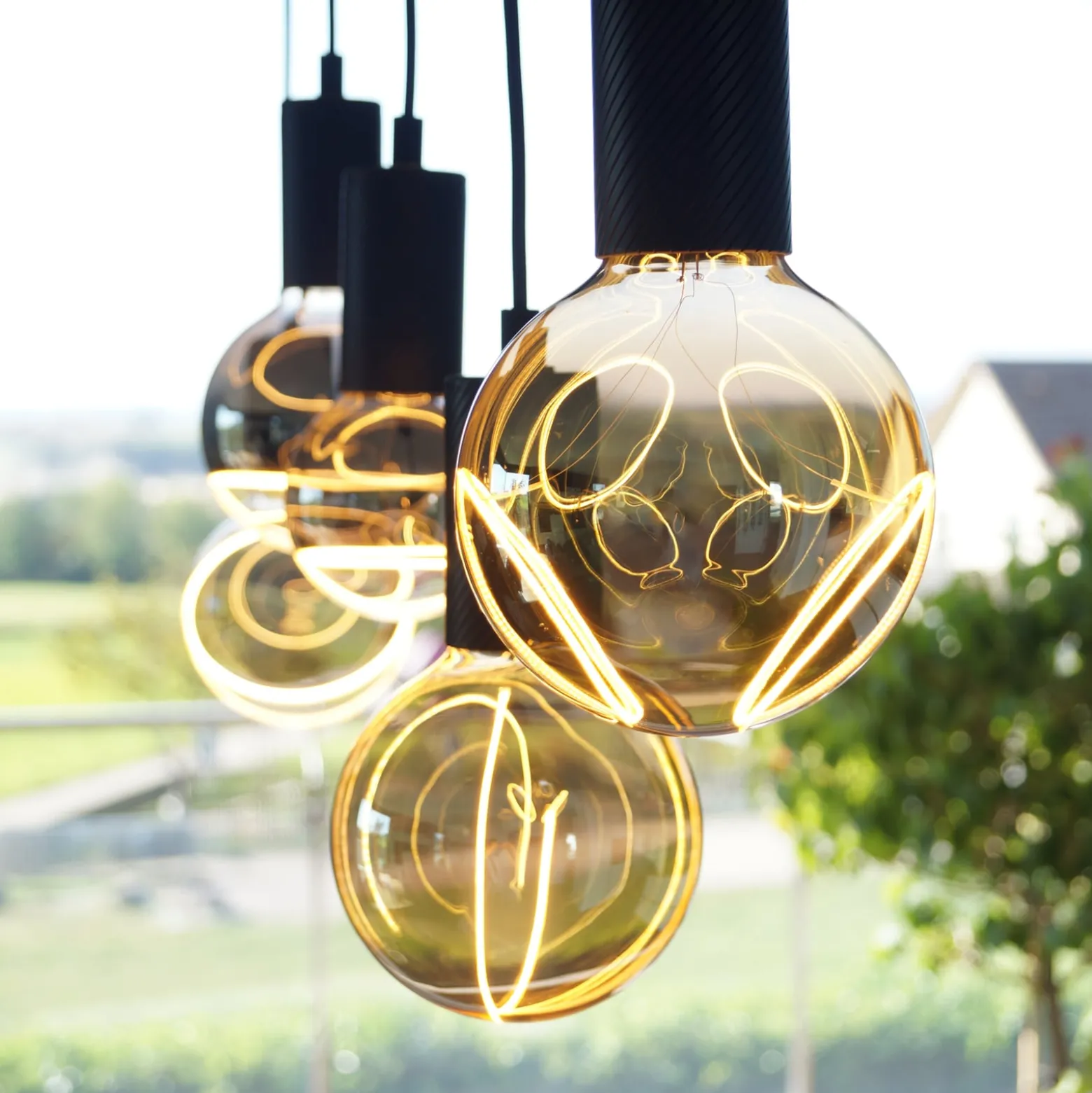 SEGULA Illusion G125 2Crescent E27 8W dim savu
