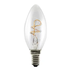 SEGULA LED Elegant Line E14 3W kynttilä 2700 K hehkulanka himmennettävä