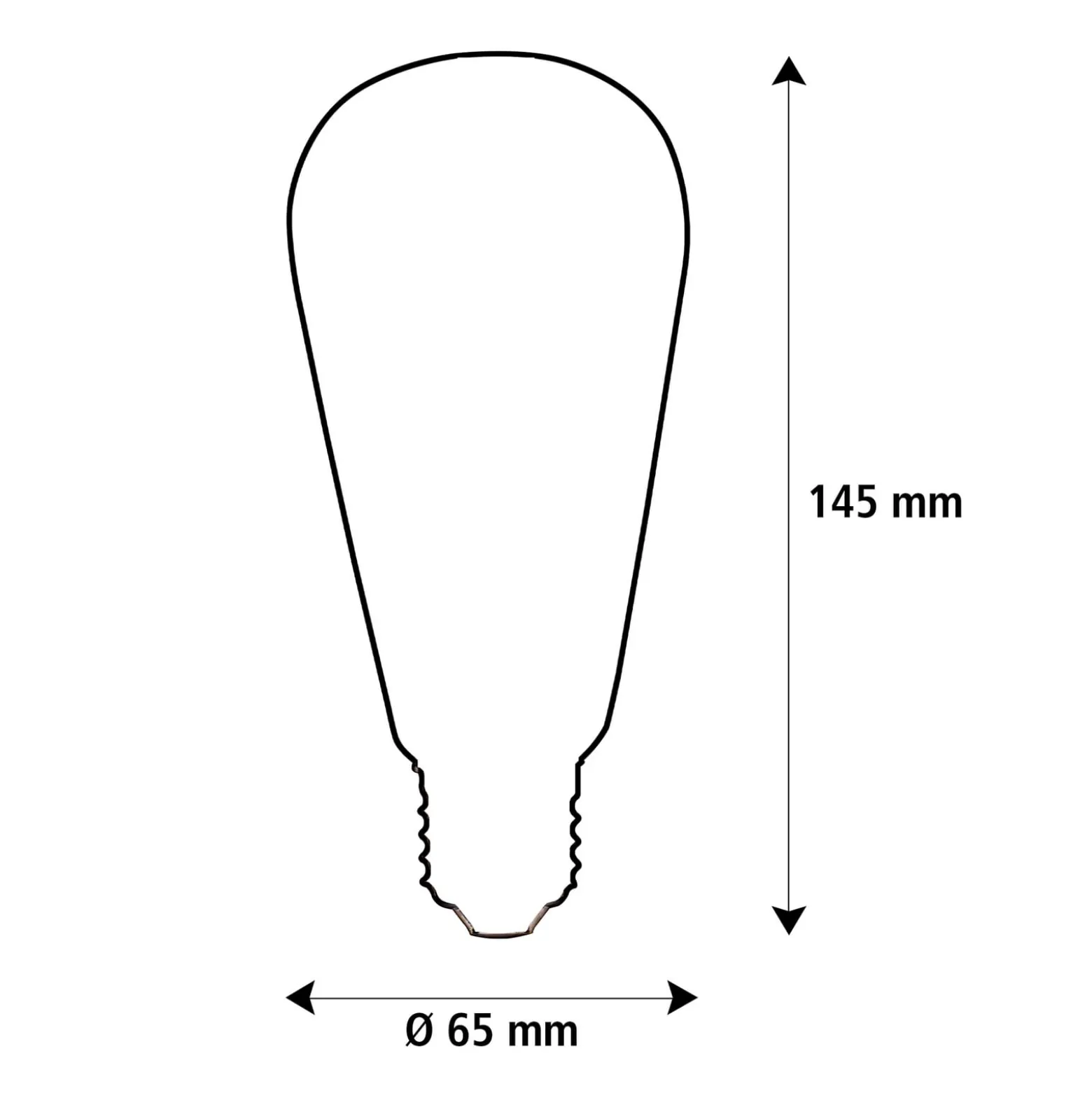 SEGULA LED Elegant Line E27 5W Rustika 2 200 K hehkulamppu himmennettävä