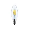 SEGULA LED E14 3W kynttilä 24V DC hehkulanka kirkas 927 himmennettävä