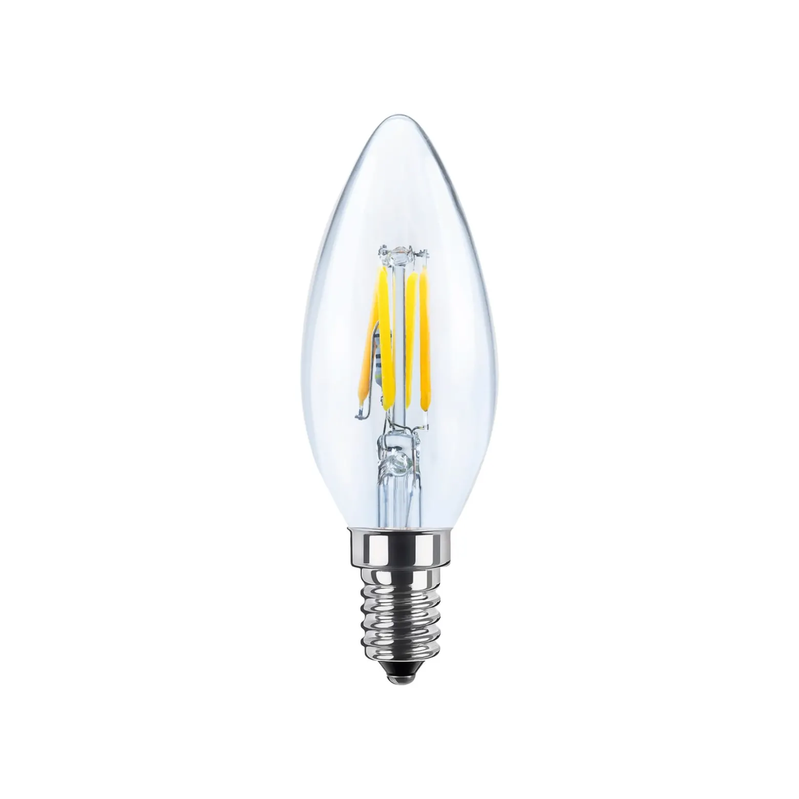 SEGULA LED E14 3W kynttilä 24V DC hehkulanka kirkas 927 himmennettävä