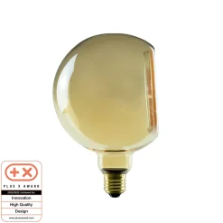 SEGULA LED-Floating-globe G150 E27 4,5W kulta 90°