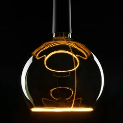 SEGULA-LED-Floating-globe-lamppu G200 E27 6W smoke