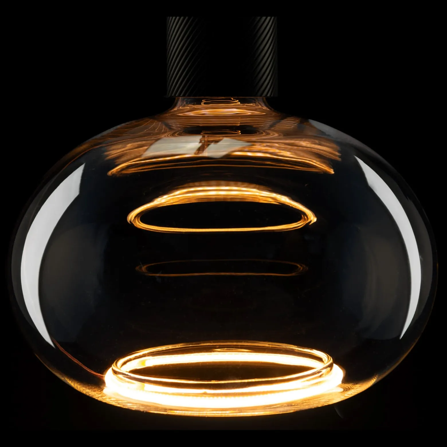 SEGULA LED-Floating Oval E27 4,5W himmennys, kulta