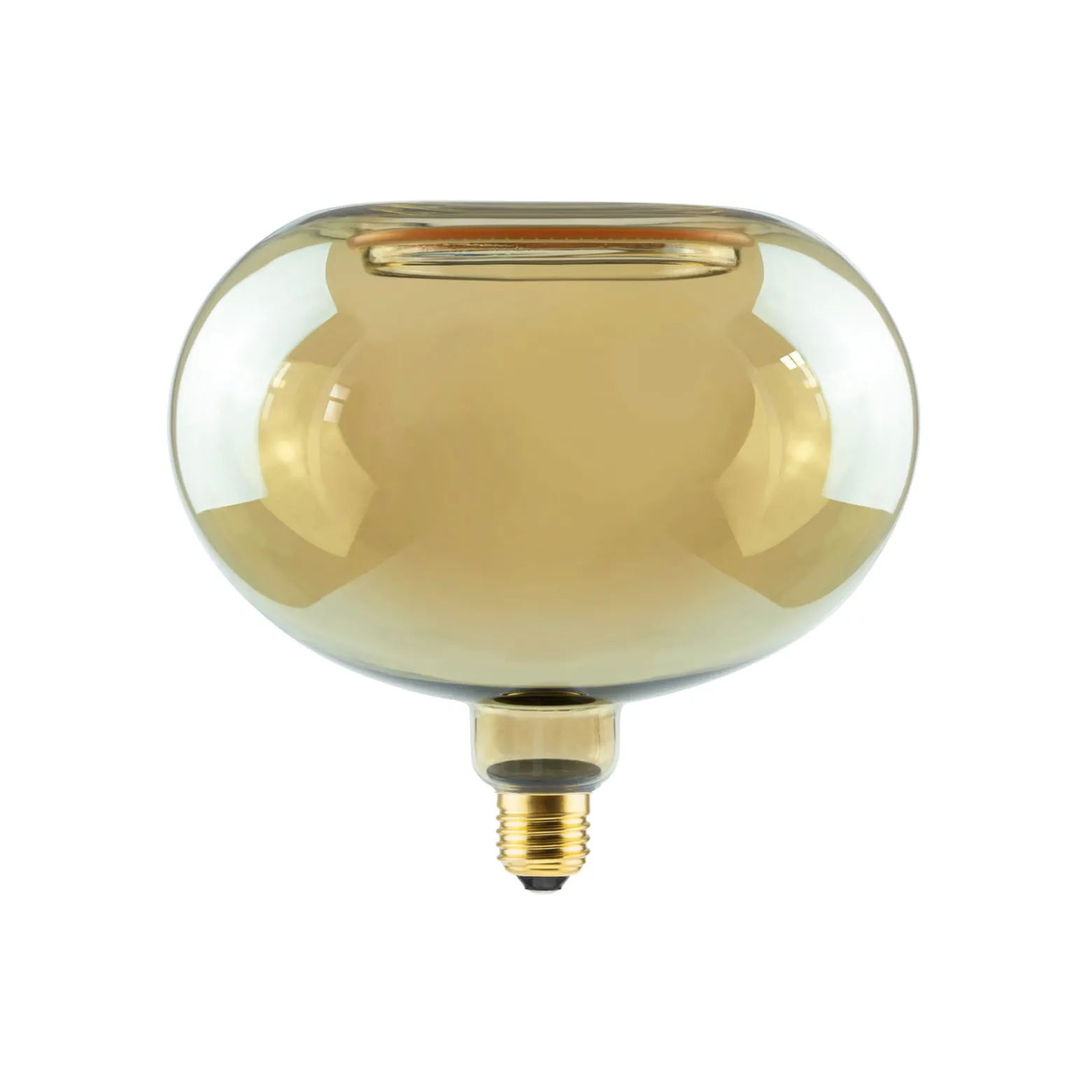 SEGULA LED-Floating Oval E27 4,5W himmennys, kulta