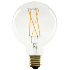 SEGULA LED-Globe E27 5W G95 2200K himmen. kirkas