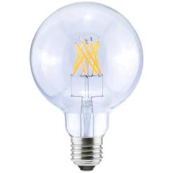 SEGULA LED-Globe G150 E27 6,5W 2700K him. kirkas