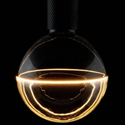 SEGULA LED-Globe Illusion E27 G125 kirkas/musta 5W 1900K dim