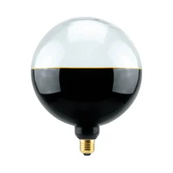 SEGULA LED-Globe Illusion E27 G190 kirkas/musta 6W 1900K dim