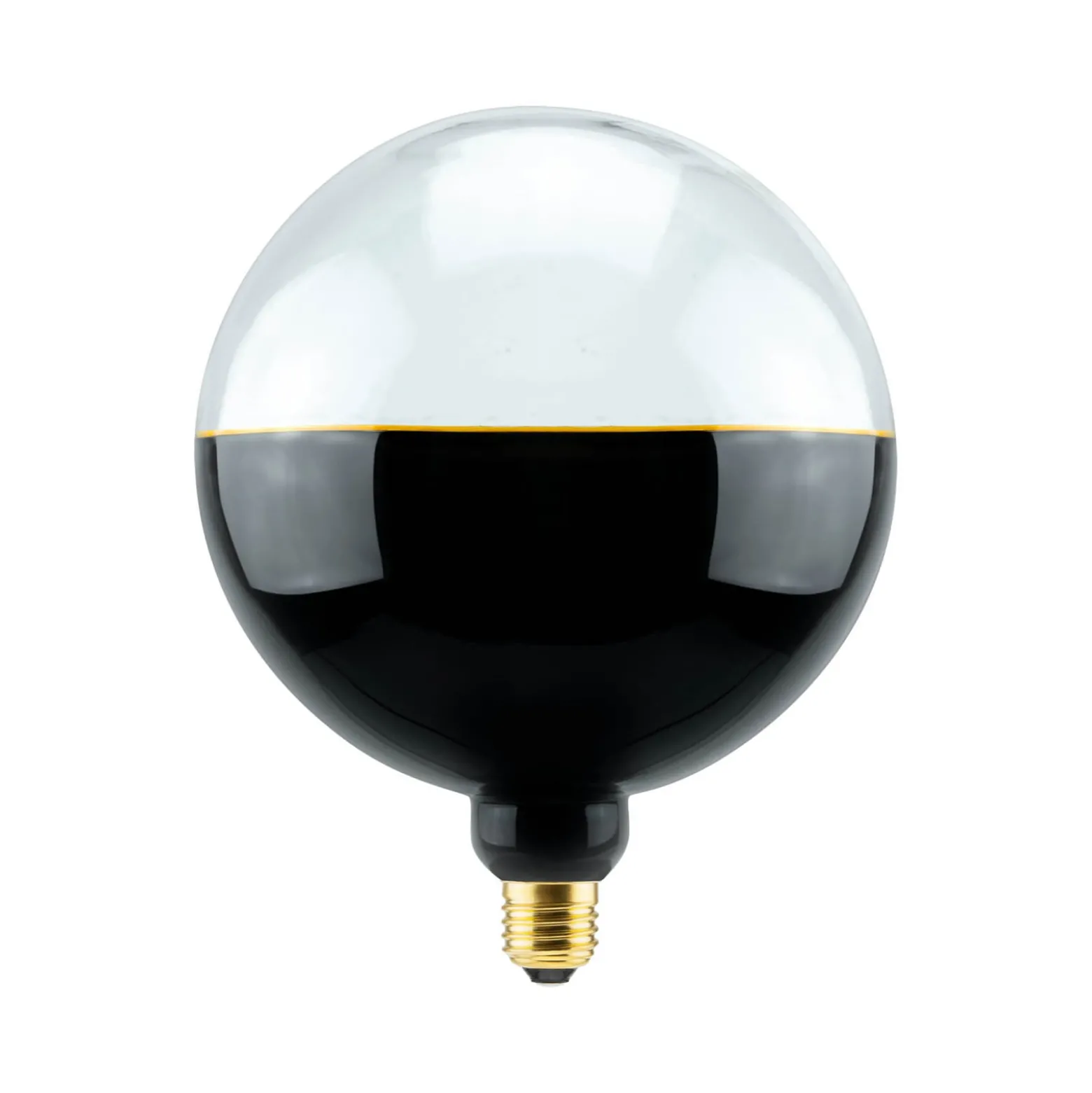 SEGULA LED-Globe Illusion E27 G190 kirkas/musta 6W 1900K dim