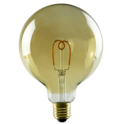 SEGULA LED-globe-lamppu E27 3,2W G125 1900K kulta