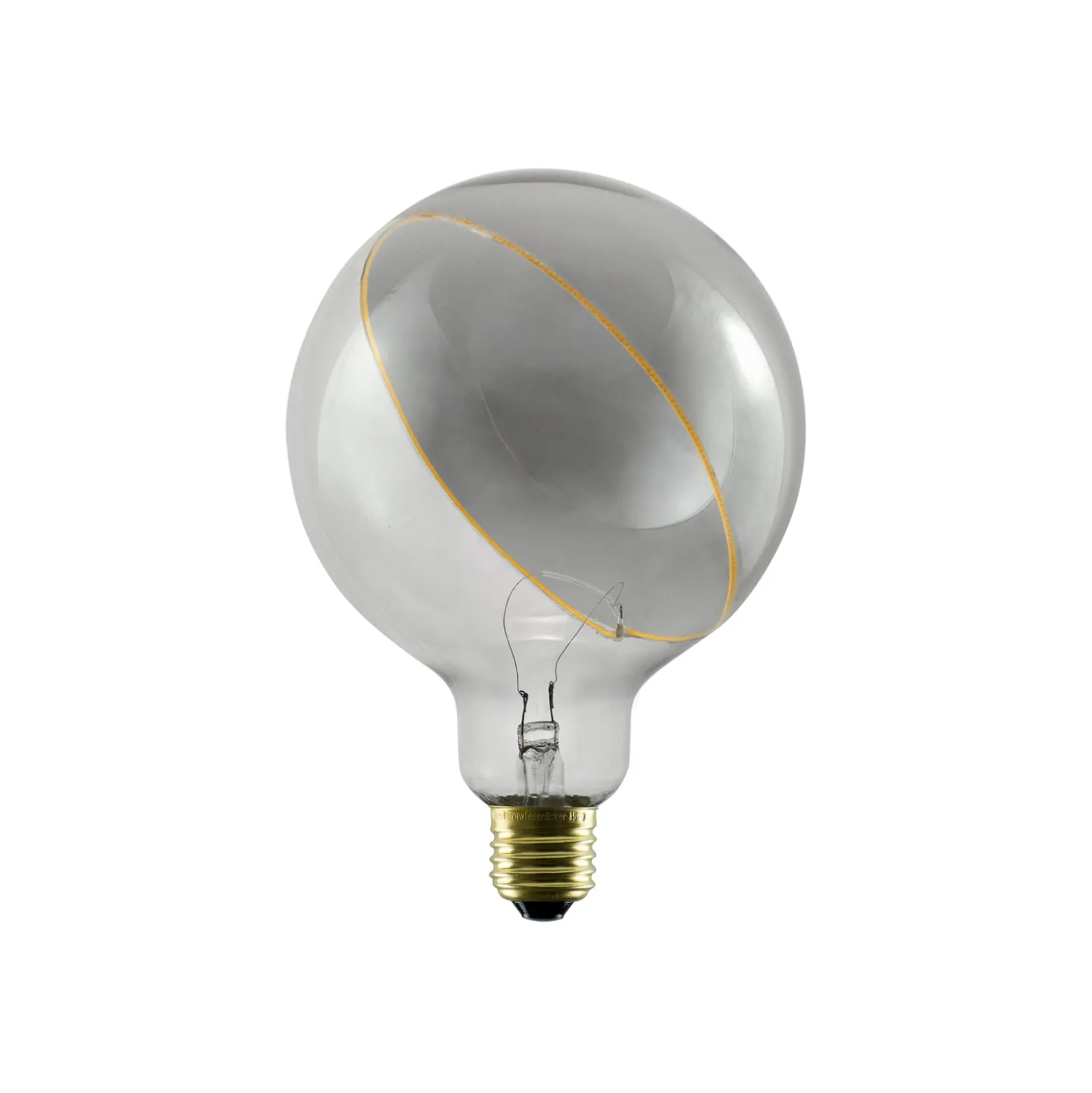 SEGULA LED Illusion G125 E27 5W Diagonaalinen kirkas/savu