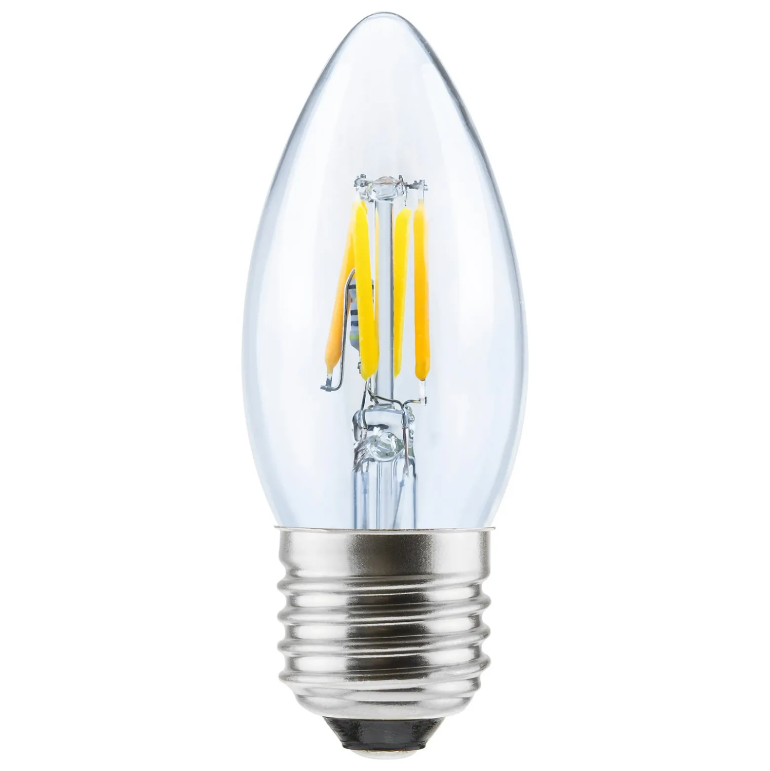 SEGULA LED-kynttilä E27 3W 927 filamentti ambient