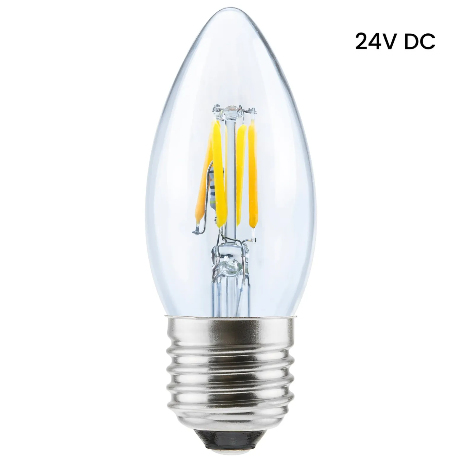 SEGULA LED-kynttilä E27 3W 927 filamentti ambient
