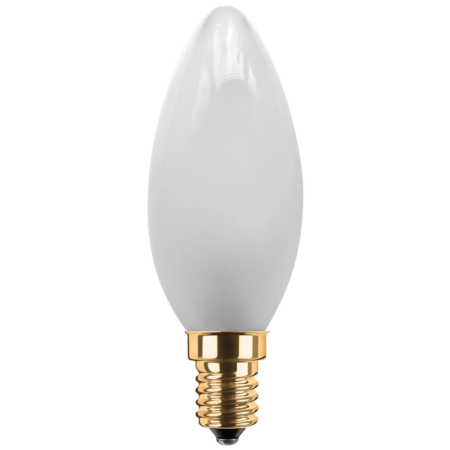 SEGULA LED-kynttilä E14 3W 2,200K himmennettävä mattapintainen