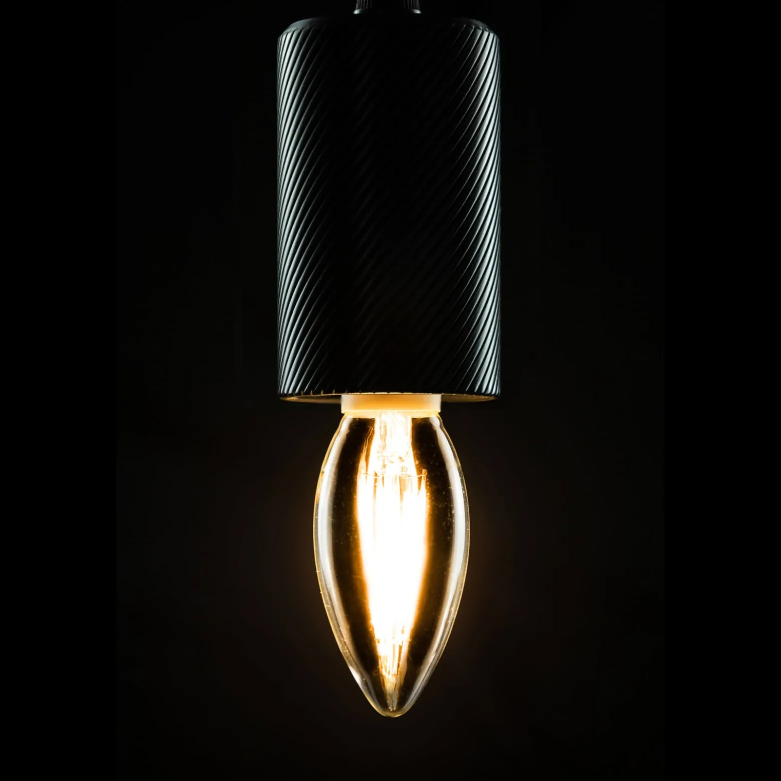 SEGULA-LED-kynttilä GU10 3W filamentti dim 2200K