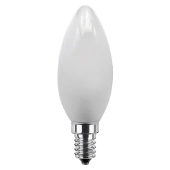 SEGULA LED-kynttilävalaisin E27 24V DC 3W 927 ambient mattamusta