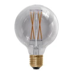 SEGULA-LED-lamppu E27 5 W G95 1900K himmen. smoke