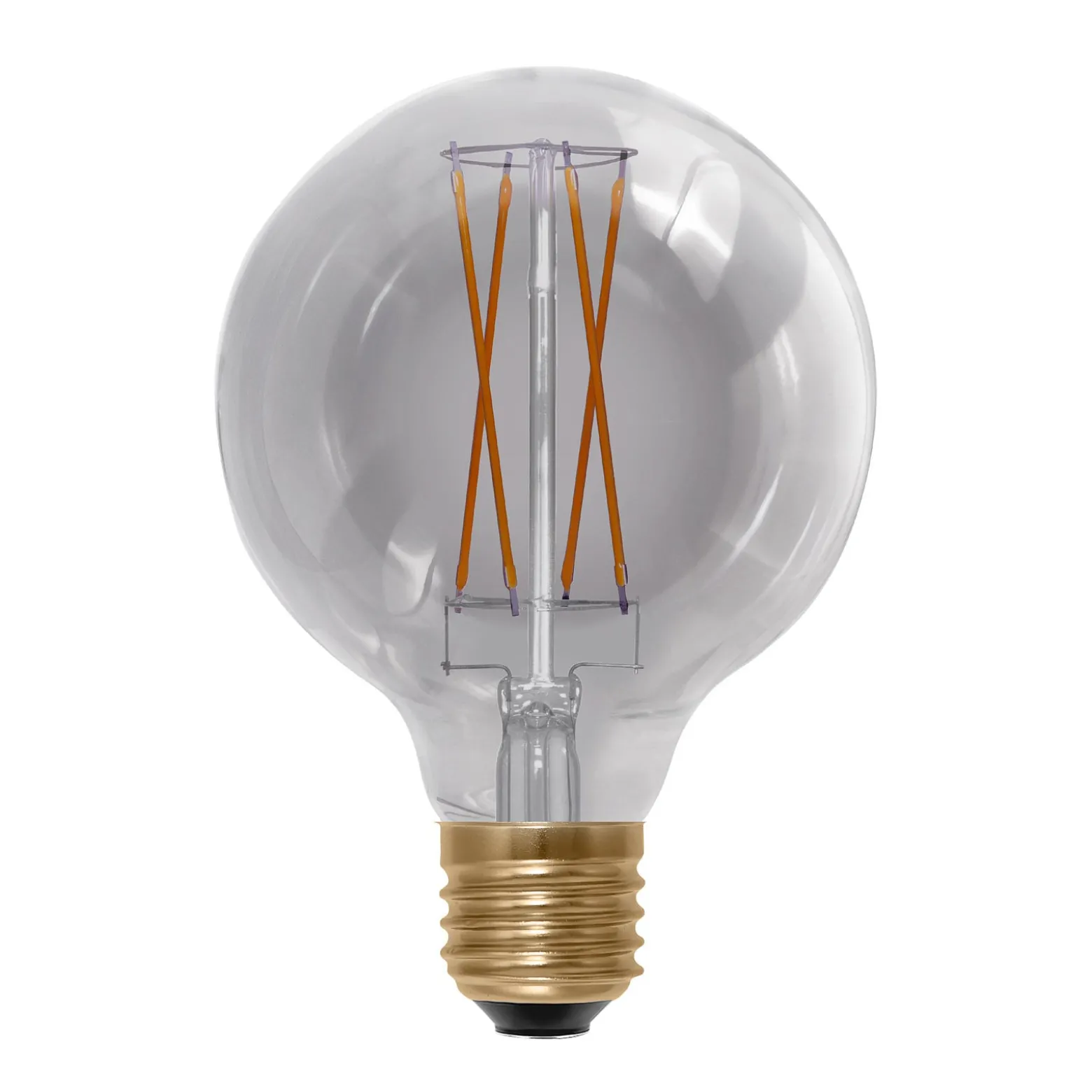 SEGULA-LED-lamppu E27 5 W G95 1900K himmen. smoke
