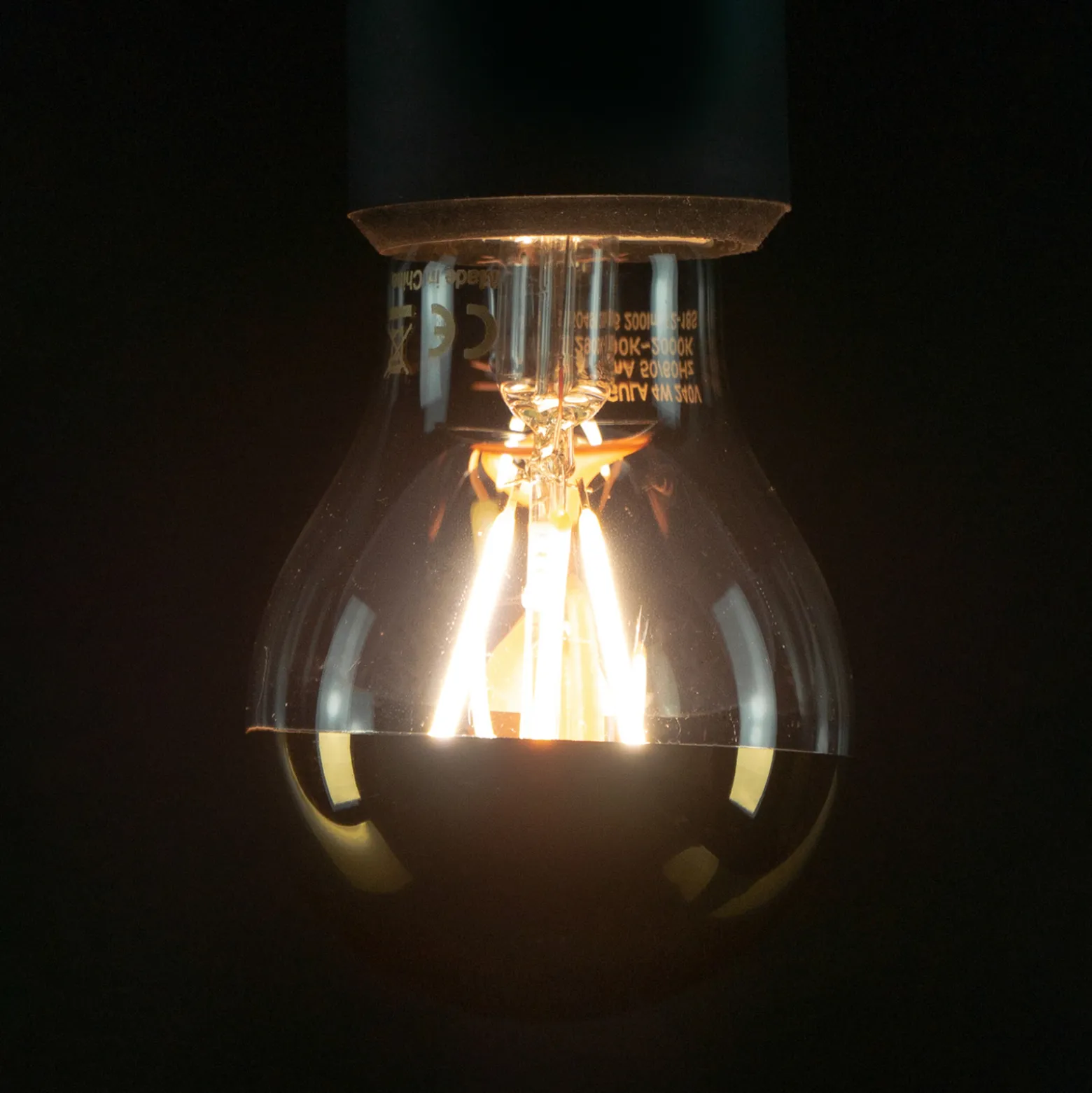 SEGULA-LED-lamppu E27 3,2W 927 pääpeili, kulta
