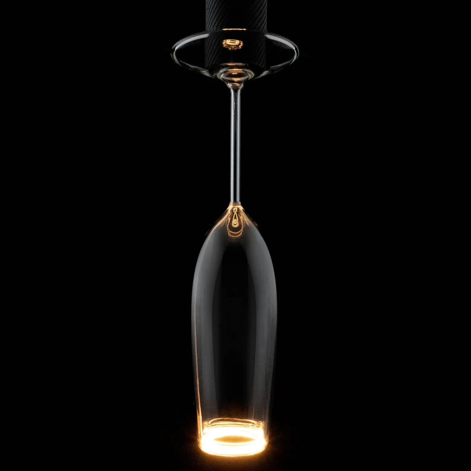 SEGULA LED-lamppu Floating Champagne, E27, 4 W 922 dim
