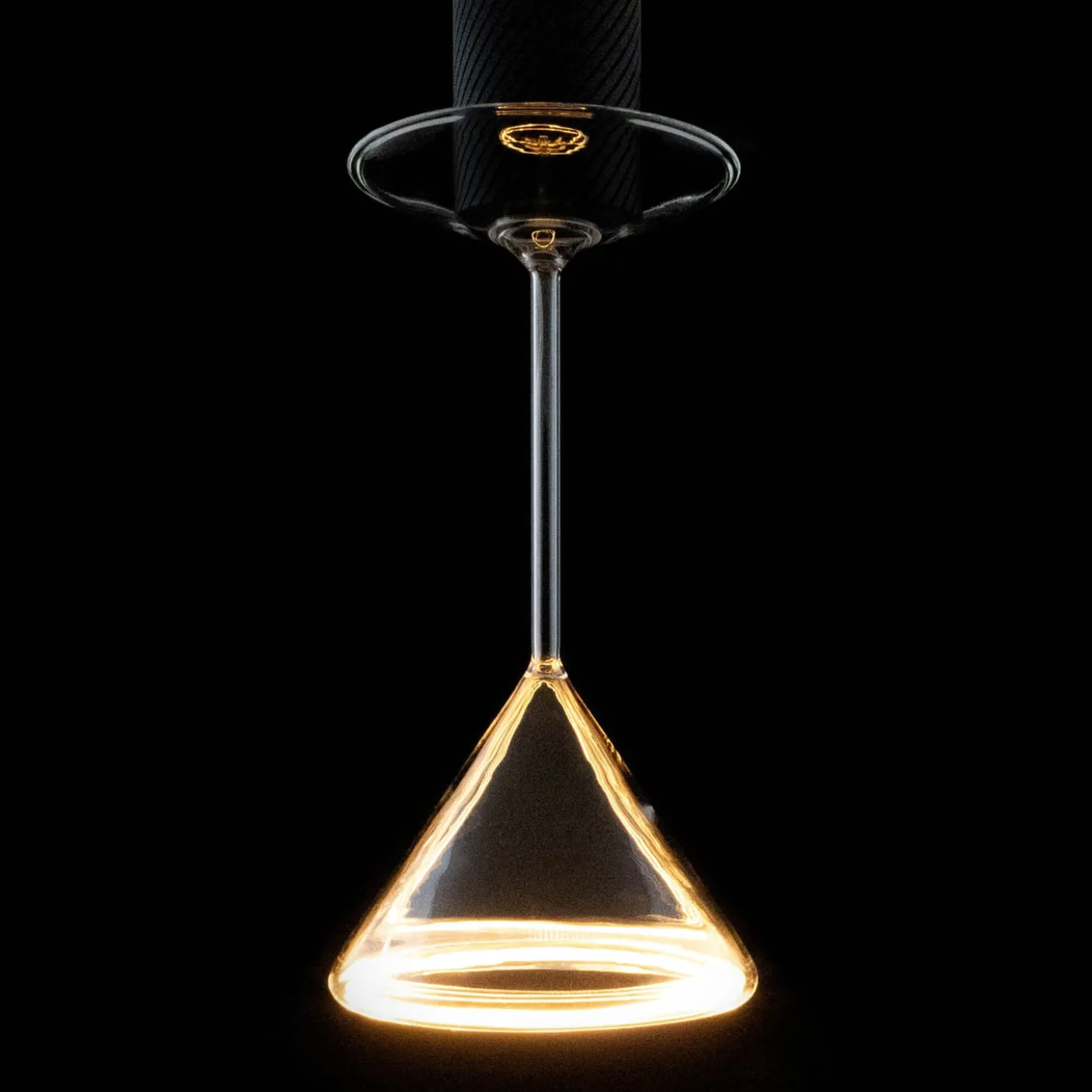 SEGULA LED-lamppu Floating Martini, E27, 6 W, 922 himmeä