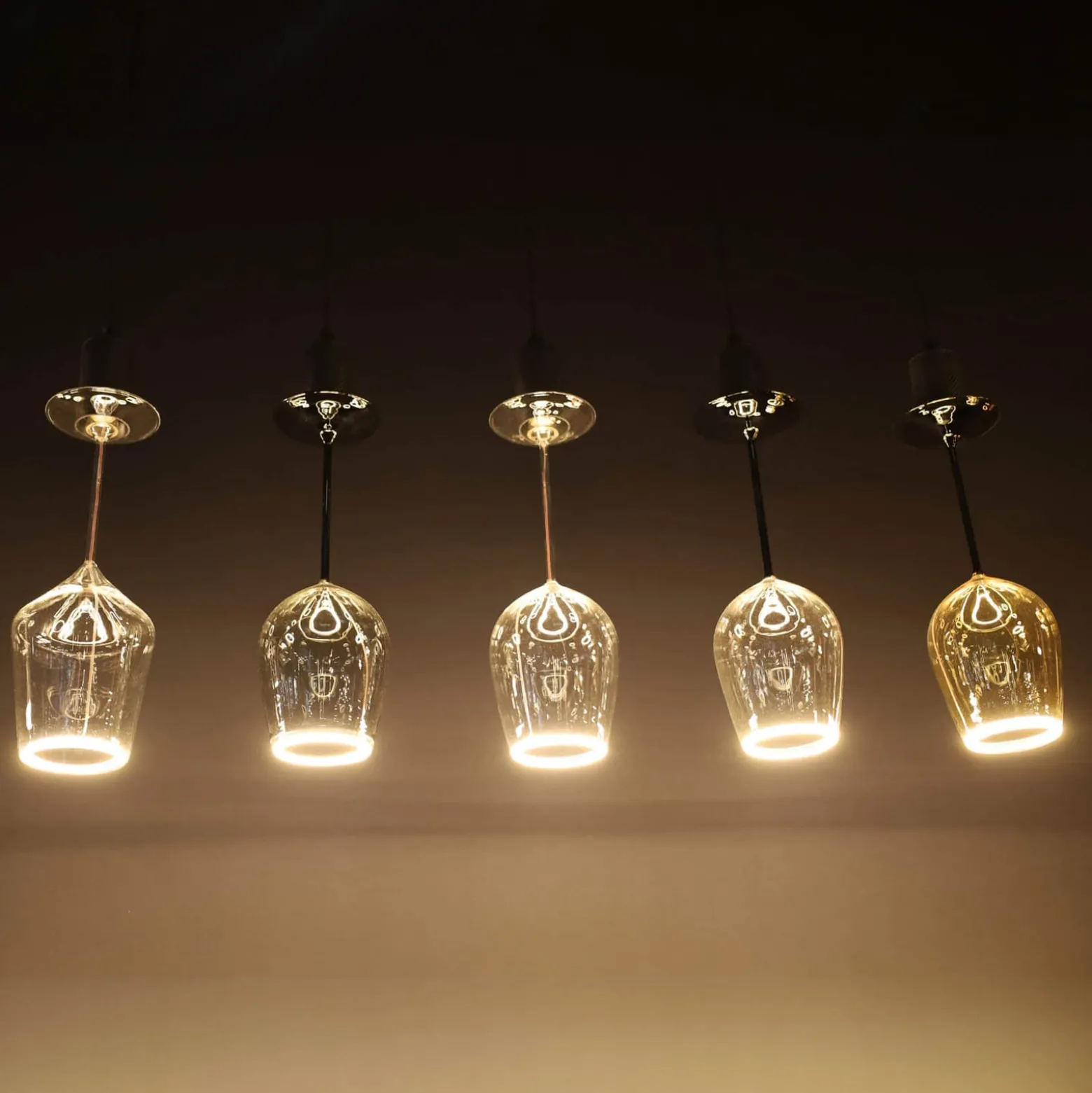 SEGULA LED-lamppu Floating Rosé Wine, E27, 5 W 922 himmenninvalo