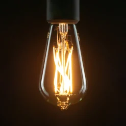SEGULA-LED-lamppu Long Style E27 5W kirkas