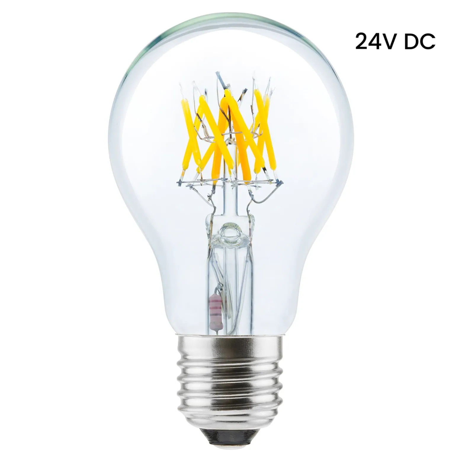 SEGULA-LED-lamppu 24V E27 6W 927 filamentti