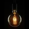 SEGULA LED-pallolamppu E27 G125 5W 2200K kultainen himmennettävä