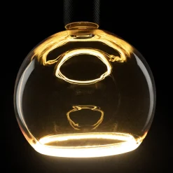 SEGULA LED-pallovalaisin Kelluva, E27, keltainen G200 6 W 922 dim