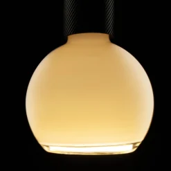SEGULA LED-pallovalaisin Kelluva, E27, valkoinen G125 5 W 922 dim