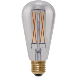 SEGULA-LED-rustiikkilamppu E27 5W Long Style harm.