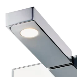 Seinä- ja peililamppu Flat 2 LED, chrom