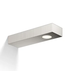 Seinä- ja peililamppu Flat 2 LED, mattanikkeli